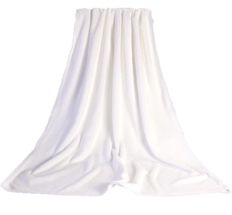 MYLSMPLE Microfiber Bath Towels Bath Sheets Beach Spa Bathroom Towels Extra Large Absorbent Towels(36 Inch X 72 Inch, White) - Image 4